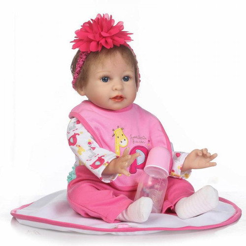 Universal - Poupée bébé régénérée quai silicone souple 22/55 cm réaliste poupée jeune fille mariée. Universal  - Poupées & Poupons