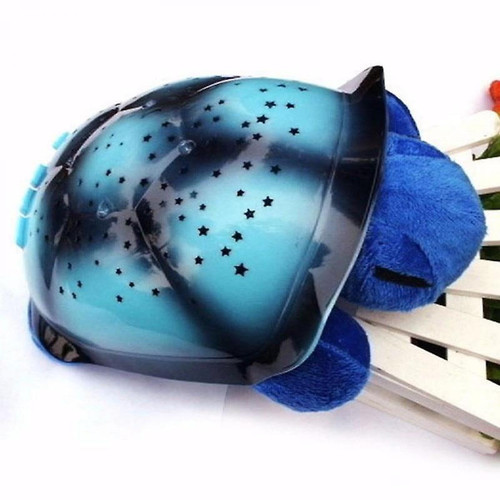 Universal - Projecteur lumineux LED design mignon tortue (bleu) Universal  - Doudou tortue