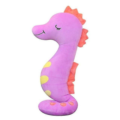 Universal - (Purple) 80 cm Giant Seahorse Plux Toys Colorful Soft Soft Plux Doll Kawaii Room Decor Cartoon Universal  - Deco carton