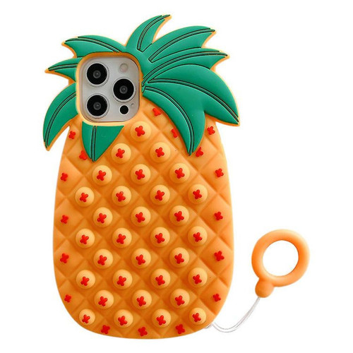 Universal - Push Pop Bubble Pineapple Shape Silicone Case pour iPhone 11 Universal  - Iphone case