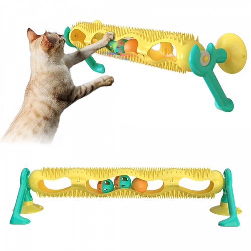 Universal - Puzzle chat jouet orbite boule chaton intelligence tournante chat griffe costume chat massage pet scratch | jouet chat Universal  - Jouet pour chien