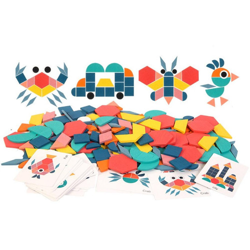 Universal - Puzzles en bois Puzzles intelligents Tableau Bébé Montessori Éducation Apprentissage Jouets Enfants Géométrie Puzzle | Universal  - Cadeau pour bébé - 1 an Jeux & Jouets