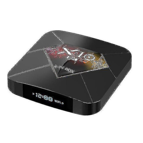 Universal - R-TV X10PLUS ALLWINNER H6 Android 9.0 6K HD TV Box 4G / 64G (US PLUG) Universal  - Hifi