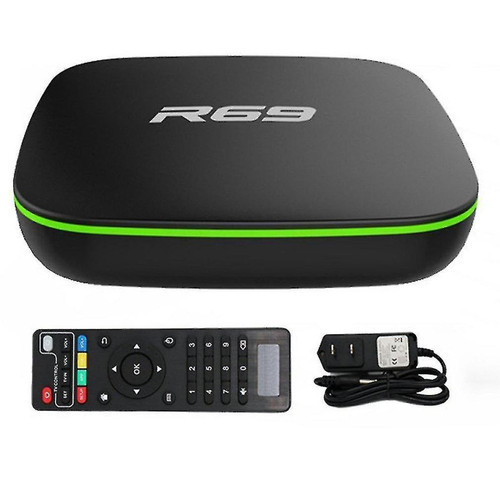 Universal - R69 Smart Set Top TV Box 4K HD Quad Core 2.4G WiFi 1080P 2GB 16GB Support pour les films 3D Universal - DAC