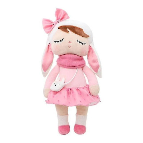 Universal - Rabbit de 33 cm, jouet en peluche vintage de sommeil, oreilles roses, portant une dres | oreillers en pelucheï¼pinkï¼ ‰ Universal  - Jouets vintage