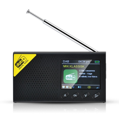 Universal - Radio numérique Bluetooth portable DAB/DAB + et récepteur FM rechargeable radio domestique légère goutte | Universal  - Son audio