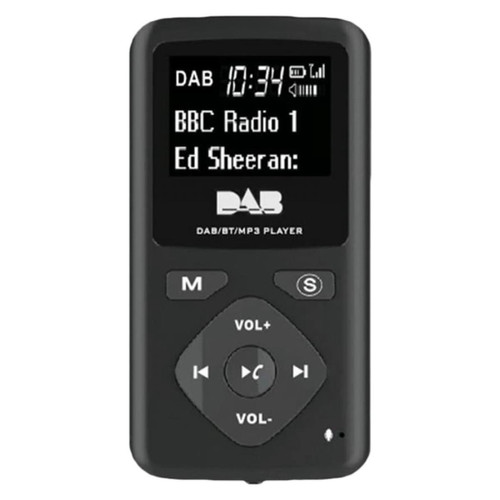 Universal - Radio numérique DAB/DAB Bluetooth 4.0 Poche personnelle FM Mini casque radio portable MP3 USB pour la maison | Universal  - Enceinte et radio