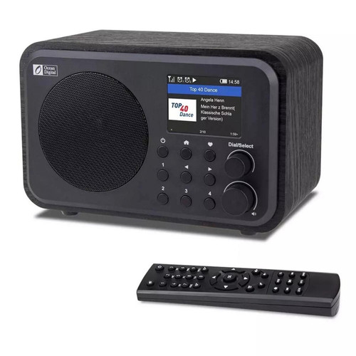 Universal - Radio numérique portable avec batterie rechargeable, récepteur Bluetooth(Le noir) Universal  - Radio portable batterie rechargeable