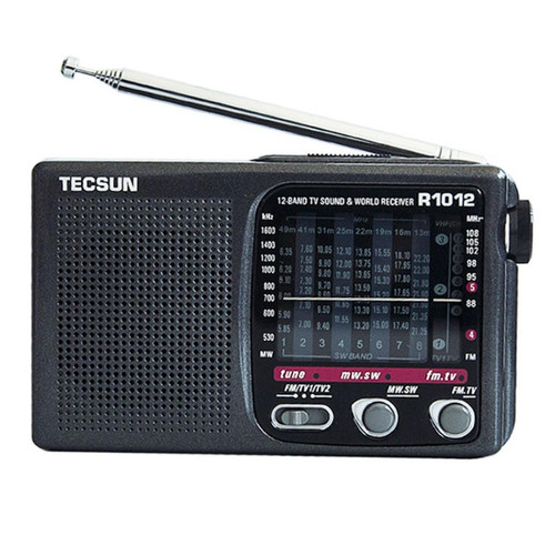 Universal - Radio portable FM/MW/SW/SW/TV Radio Multiband World Band Radio Receiver 76 108 MHz | Radio Universal  - Enceinte et radio