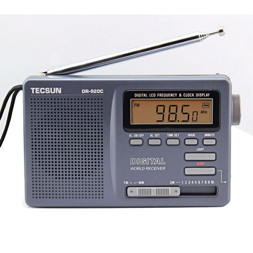 Universal - Radios portables multibande FM/ondes moyennes/ondes courtes(Gris) Universal  - Radio