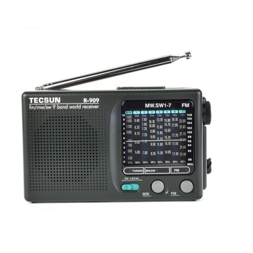 Universal - Radios portatives FM, ondes moyennes (AM), ondes courtes (HF), récepteurs mondiaux à 9 bandes, élégants, tournants, ultra-sensibles, récepteurs radio à faible bruit Universal  - Radio fm