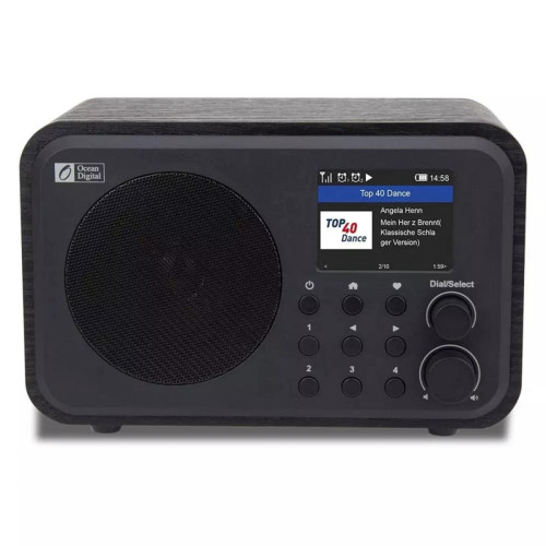 Universal - Récepteur radio Internet WiFi WR 336N radio numérique portable avec batterie rechargeable, récepteur Bluetooth | - Radio internet