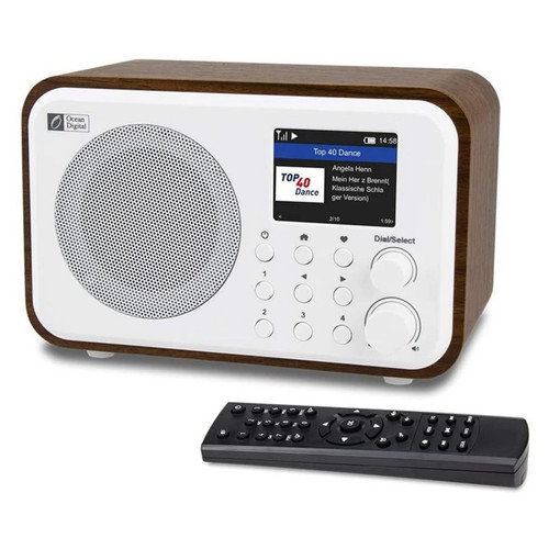 Universal - Récepteur radio Internet WiFi WR 336N Radio numérique portable avec batterie rechargeable Récepteur Bluetooth - Radio internet