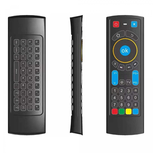 Universal Remplacement de la télécommande Bluetooth Infrarouge Apprentissage MX3 Clavier sans fil Feu TV Stick Android TV Box