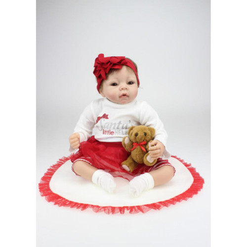 Universal - Renaissance Baby Doll Wharf Silicone souple 55 cm Réalité poupée nouvelle fille mariée Universal  - Poupées mannequins