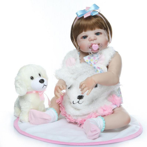 Universal - Renaissance bébé poupée quai jouet enfant poupée nouveau-né fille mariée 55 cm Universal  - Poupées mannequins