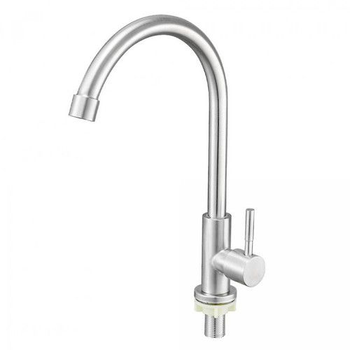 Universal - Robinet inox robinet simple eau froide salle de bain robinet vertical cuisine Universal  - Robinet d'évier