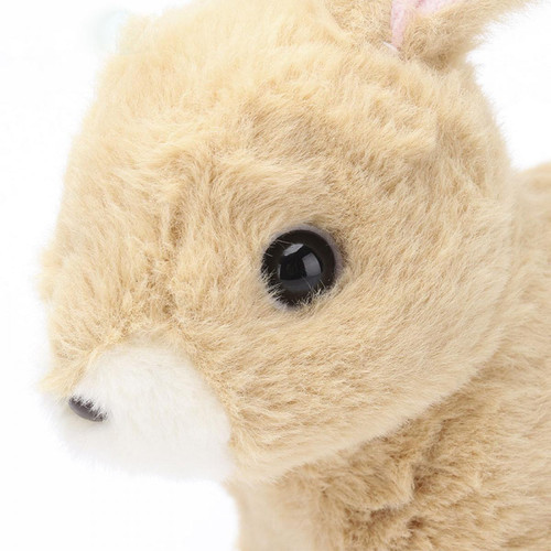 Universal Robot lapin poil de lapin électronique animal de compagnie peluche jouet animal interactif marcher sauter jouet cadeau d'anniversaire enfant |