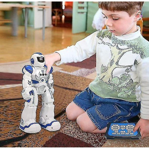 Jouet électronique enfant Robot pour les enfants Robot programmable intelligent avec des jouets de contrôleur infrarouge, danser, chanter, LED