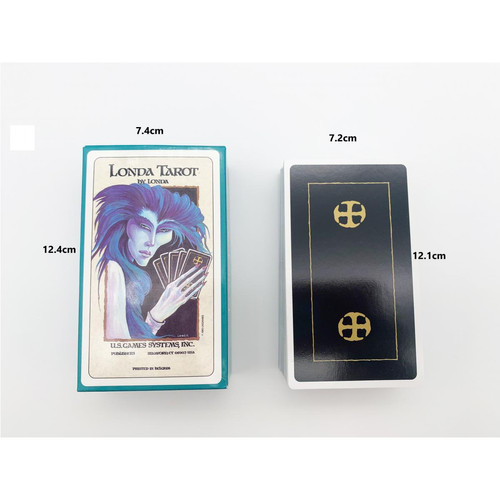 Jeux de cartes Ronda Tarot Fantaisie Jeux de Tarot Loisirs et Amusement Jeux de Table Accueil Rassemblement Divination Jeux Cartes | Jeux de Cartes(Bleu)
