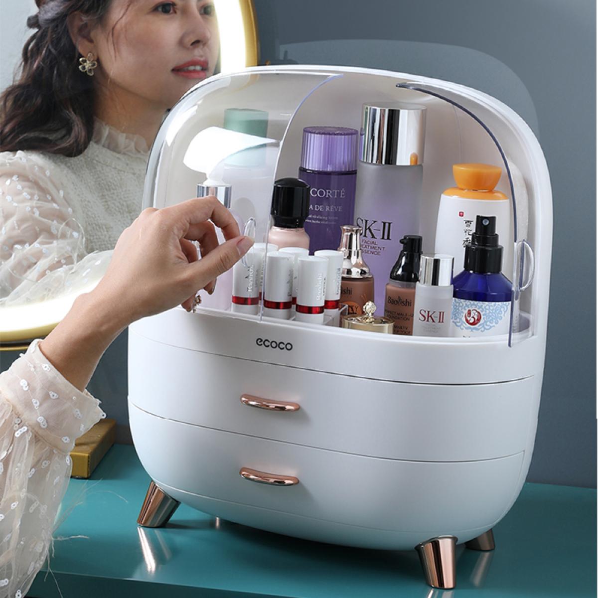 Universal - Salle de bain maquillage tiroir organisateur bureau beauté  rangement boîte cosmétique bijoux vernis à ongles récipient maquillage -  Boîte de rangement - Rue du Commerce
