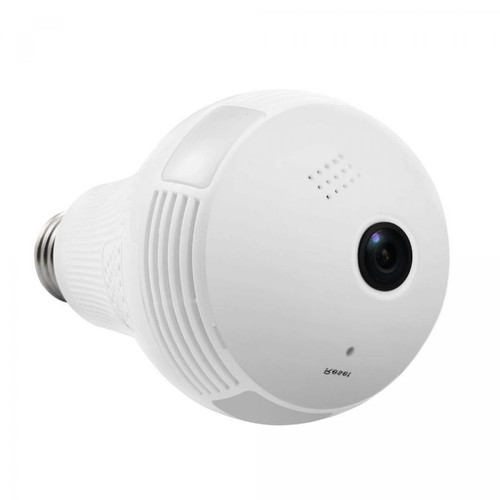 Universal - Sans fil léger Sécurité à la maison Sécurité WiFi CCTV Ampoule Lampe Caméra WiFi peut être utilisé pour surveiller les bébés | Caméras de surveillance Universal   - Lampe sans fils