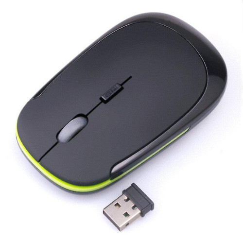 Universal -Slim sans fil souris silencieuse Bluetooth souris 2,4 GHz récepteur USB de souris DPI de jeu DPI pour 2,4 GHz pour Universal  - Souris bluetooth sans recepteur