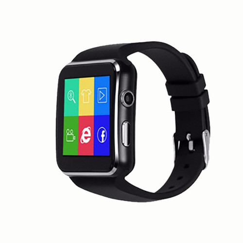 Universal - Smartwatch à écran incurvé avec carte de support de caméra Bluetooth appelée Smartwatch Téléphone Smartwatch (noir) Universal  - Objets connectés