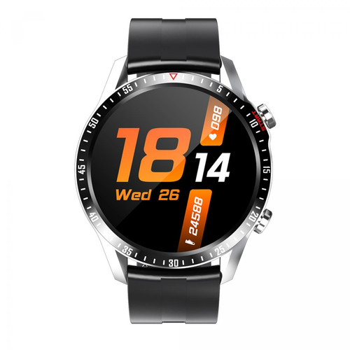Universal - Smartwatch Homme Sport Fitness Bluetooth Appel Multifonction Musique Contrôle Réveil Alerte et IOS Téléphone & 124 ; Smartwatch (1,28 pouces) - Musique sport