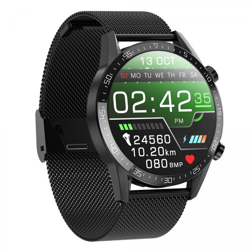 Universal - Smartwatch Homme Thermomètre ECG Smartwatch IP68 Imperméable Tension Artérielle Smartwatch pour Huawei   | Smartwatch (Noir) Universal  - Montre et bracelet connectés