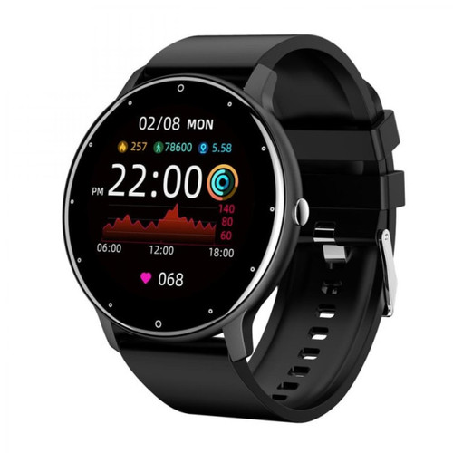Universal - Smartwatch Hommes Femmes Personnalisation Fonds d'écran Surveillance du rythme cardiaque Tracker de fitness Sport Imperméable Smartwatch IOS | Smartwatch (Noir) Universal  - Objets connectés