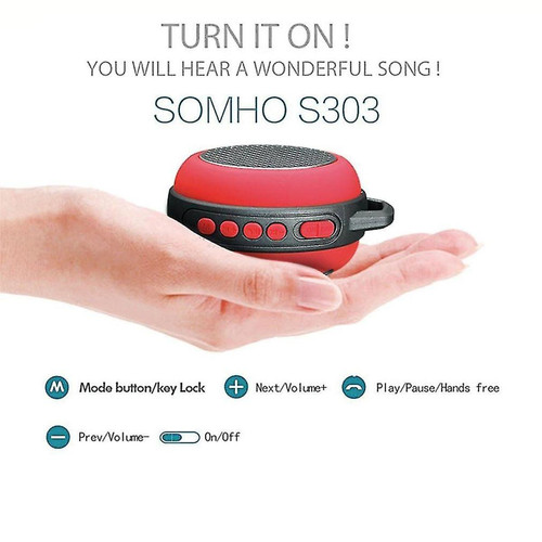 Universal - SONHO S303 BLUETOOTH EN DOINDER MINI sans fil portable Bluetooth Music haut-haut-parleur Universal  - Instruments de musique