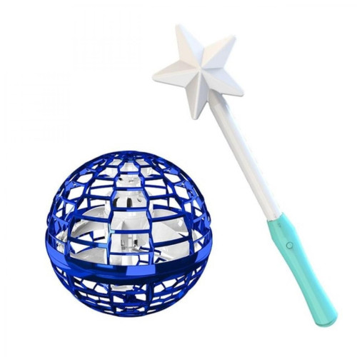 Universal - Spin Ball Space, Sphere, Mini Drone, UFO, Bumper, Jouets cadeaux télécommandés pour garçons et filles Enfants Enfants(Bleu) - Drone