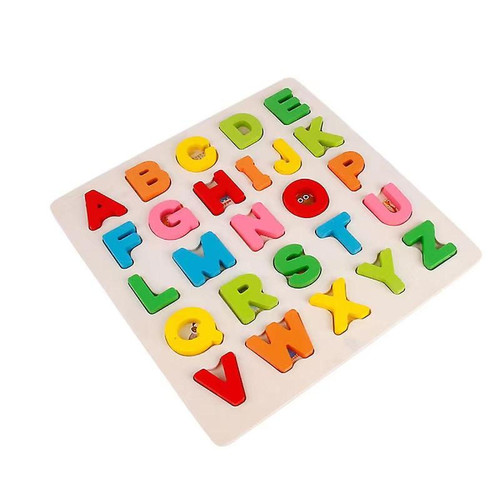 Universal - Tableau de puzzle en bois jouet alphabet couleur 3D jouet éducatif précoce Universal  - Animaux