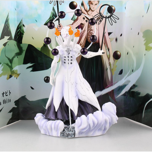 Universal Tableau tache Uchiha version pvc dessin jouet collection modèle statue action personnage(blanche)