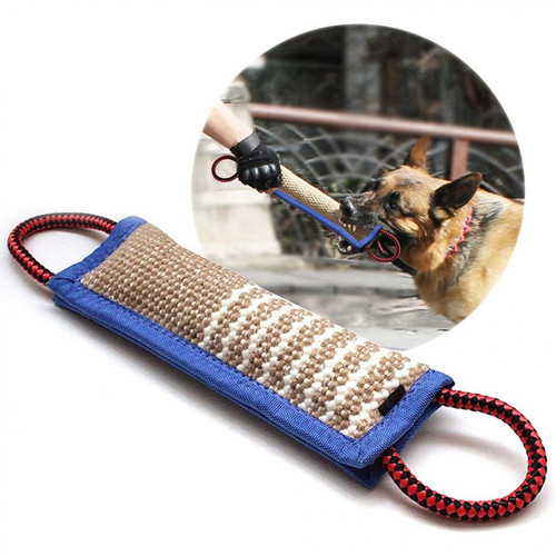 Universal - Taie d'oreiller de morsure d'entraînement de chien durable avec 2 poignées de corde pour l'entraînement de chiens de moyenne à grande taille fournitures pour animaux de compagnie | Universal - Animalerie