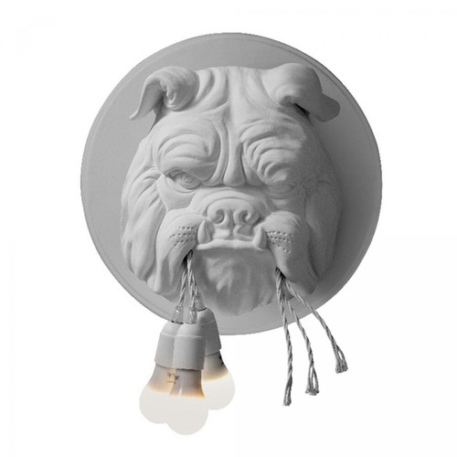 Universal - Tête d'animal nordique lampe murale salon salle à manger apprentissage chambre créative designer bulldog lampe murale lampes LED Universal  - Lampe pince Luminaires