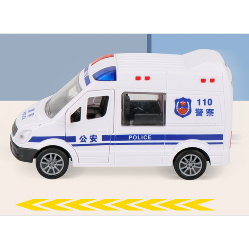 Universal Urgence incendie éducation initiation cadeau sauvetage de la ville ambulance voiture policier camion de pompiers inertie modèle de voiture jouet