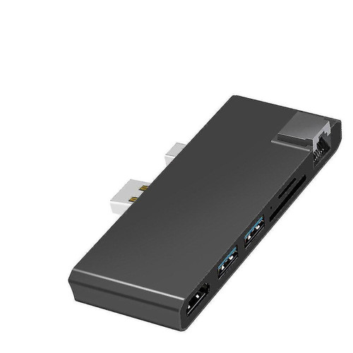 Universal - USB 3.0 Hub 4K HDMI compatible 1000 Mbps Gigabit Ethernet Carte Reader Adapte TF Micro SD pour Universal - Universal