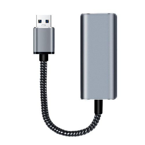Universal - USB C USB C à RJ45 LAN Pro Samsung S10/S9/Note20 Type C Carte réseau USB Ethernet | Hub USB (noir) Universal  - Accessoire Ordinateur portable et Mac