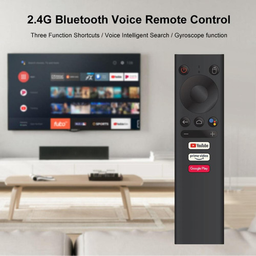 Universal V01 Gyro Air Mouse Télécommande Voix 2.4G Bluetooth Télécommande KM9 Prom3 KM1 Android 10.0 TV Box | Télécommande