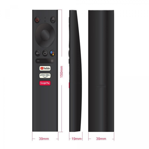 Universal - V01 Gyro Air Mouse Télécommande Voix 2.4G Bluetooth Télécommande KM9 Prom3 KM1 Android 10.0 TV Box | Télécommande - Tv box