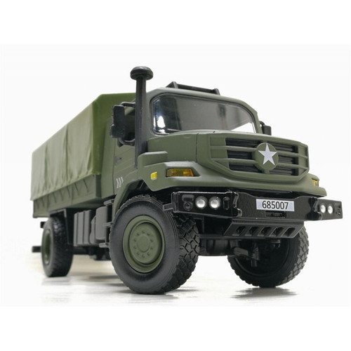 Universal - Véhicule de transport militaire en alliage de haute qualité, modèle de véhicule tout-terrain pour garçons(Vert) - Maquettes & modélisme
