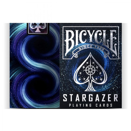 Universal - Vélo Star Top Poker Vide Galaxies Galaxies Deck Poker Taille Magique Jeu de cartes Magicien Magicien | Jeu de cartes(Bleu) Universal - Jeu magicien