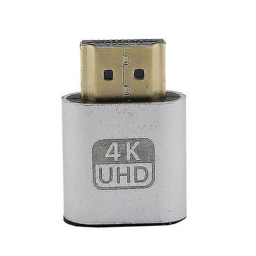 Universal - VGA HDMI compatible Famim Plum Virtual Affichage Adaptateur DDC Prise en charge Edid 1920x1080p pour Universal  - DAC