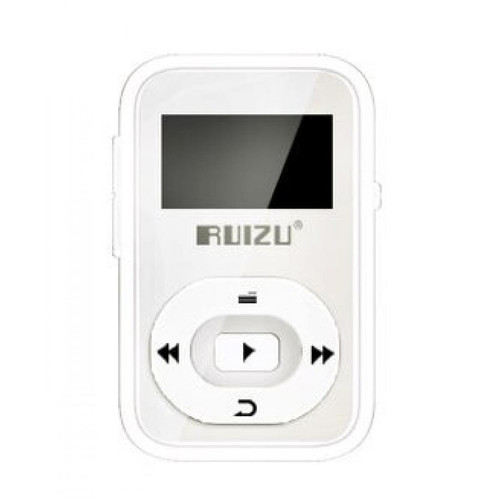 Lecteur MP3 / MP4 Universal X26 Sports Bluetooth MP3 Music Player FM Radio Support SD Card Bluetooth MP3 Player 8GB 02 06 MP3 Music Player MP3 Player(blanche)