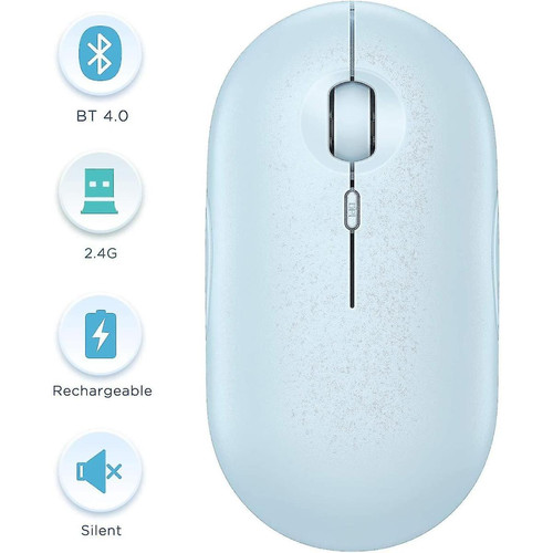 Universal - YH-Bluetooth Mouse - souris sans fil à double mode (Bluetooth 4.0 + USB) - Bébé bleu Universal  - Périphériques, réseaux et wifi