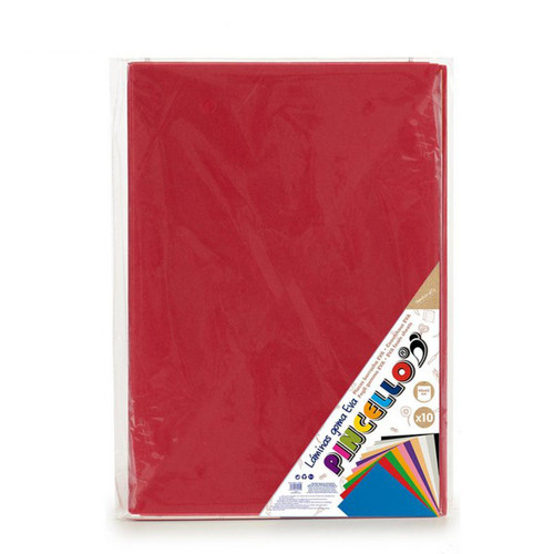 Unknown - Papier Rouge Feuille de Mousse 10 (65 x 0,2 x 45 cm) (10 Pièces) Unknown  - Accessoires Bureau