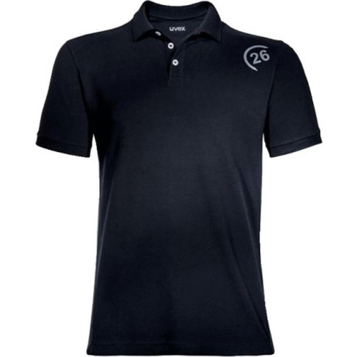 Uvex - Polo homme C26 noir taille M Uvex  - Protections corps