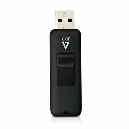 V7 - Carte Mémoire Micro SD avec Adaptateur V7 Noir 16 GB V7  - Adaptateur disque dur interne usb